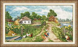 Вышивка МД-014 Деревенька Вышивка МД-014 Деревенька