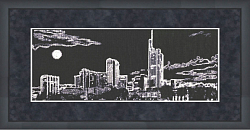 Вышивка С-007 Ночной город Вышивка С-007 Ночной город