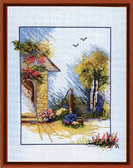 Вышивка ЛК-002 Цветущий сад