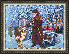 Вышивка ЛК-005 Собачье сердце Вышивка ЛК-005 Собачье сердце