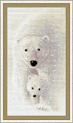 Вышивка ДЖ-044 Среди снегов Вышивка ДЖ-044 Среди снегов