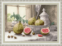 Вышивка СЖ-070 Гуава и инжир на кухне Вышивка СЖ-070 Гуава и инжир на кухне