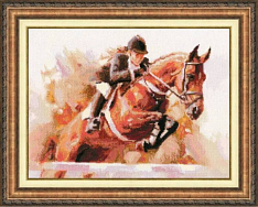 Вышивка З-056 Вперед к победе!