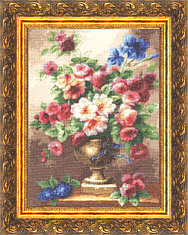 Вышивка ГН-004 Античные цветы Вышивка ГН-004 Античные цветы