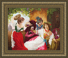 Вышивка МК-049 Октябрьский праздник в Риме Вышивка МК-049 Октябрьский праздник в Риме