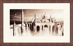 Вышивка Ф-024 Замок на воде Вышивка Ф-024 Замок на воде