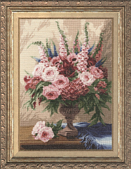 Вышивка ГН-005 Розовый вальс Вышивка ГН-005 Розовый вальс